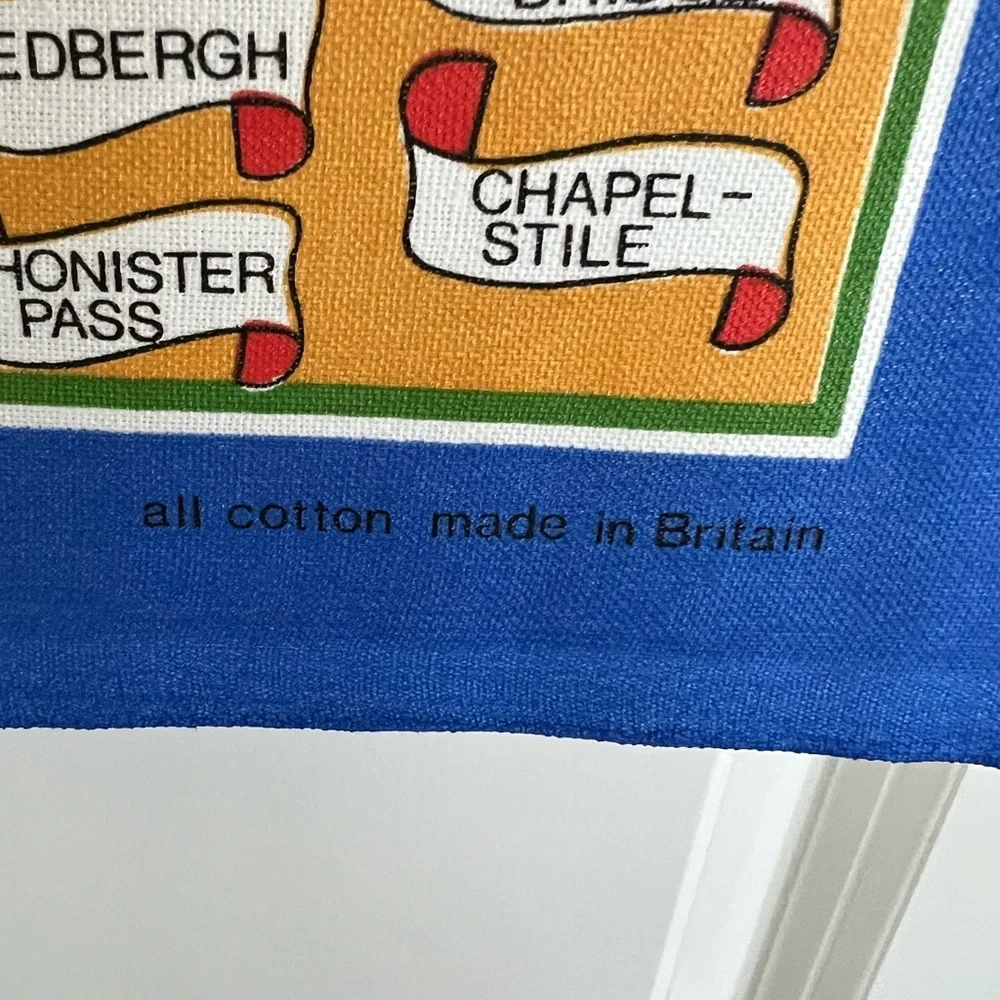 Cumbria The Lake District Map Kitchen Towel / Wall Hanging